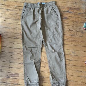 Boys Tan Joggers